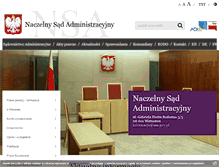 Tablet Screenshot of nsa.gov.pl