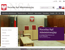 Tablet Screenshot of bip.nsa.gov.pl